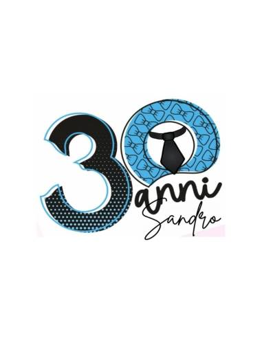 Santero mini bomboniere personalizzate compleanno| Sindy Bomboniere