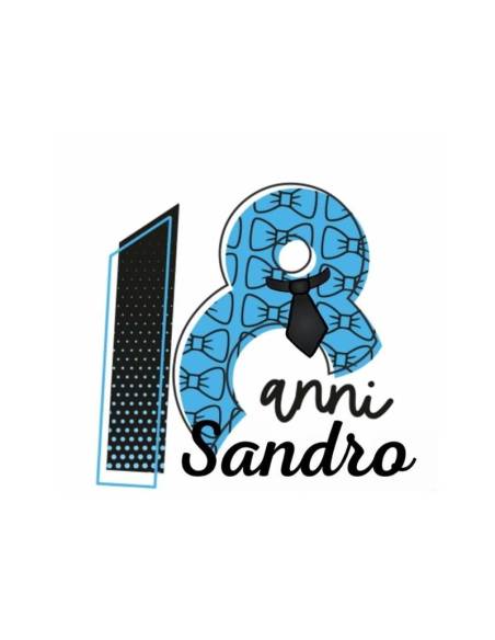 Santero mini bomboniere personalizzate compleanno| Sindy Bomboniere