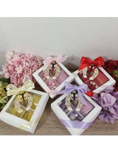 Yankee Candle bomboniere complete con staffa portafortuna