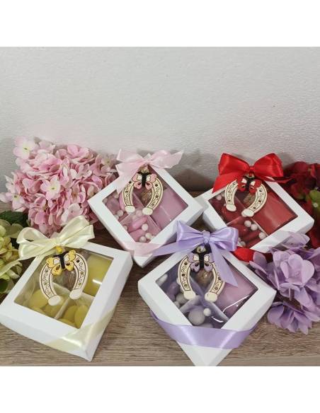 Yankee Candle bomboniere complete con staffa portafortuna