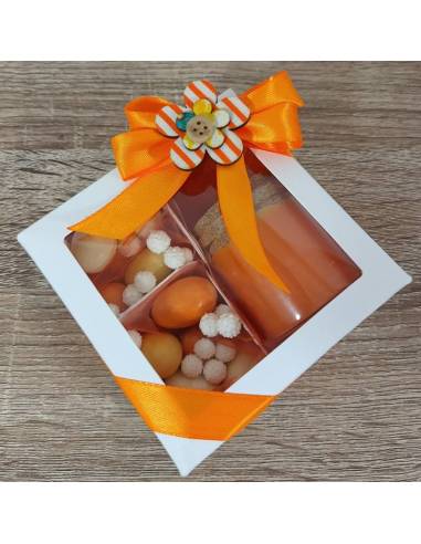 Yankee candle bomboniere con scatola a scomparti completi di confetti