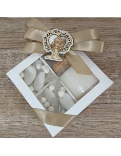 Bomboniere candele profumate per Comunione yankee