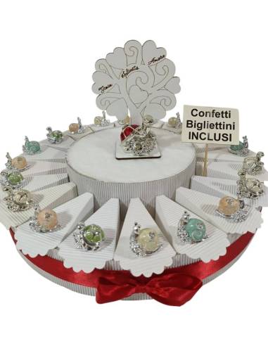 Torta di bomboniere Cresima animaletti offerta online