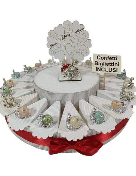 Torta di bomboniere Cresima animaletti offerta online