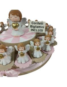 Bomboniere Comunione bambina angiletti statuette 2