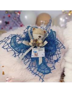 Bomboniere per Battesimo bimbo orsetto completo