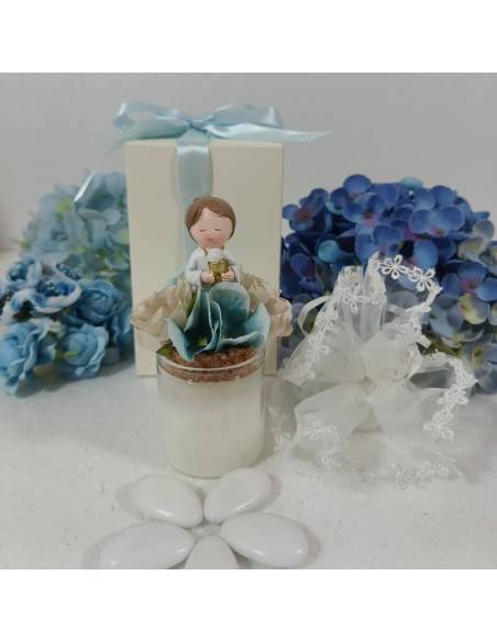 Bomboniere originali Comunione candele Yankee Candle cera