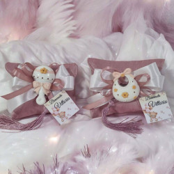 Magnete bomboniere nascita battesimo femmina complete