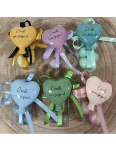 Bomboniere palloncini cuore frasi a calamita