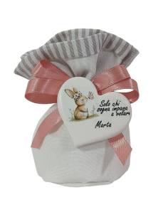 Sacchettini nascita economici bimbo calamite coniglietto| Sindy Bomboniere