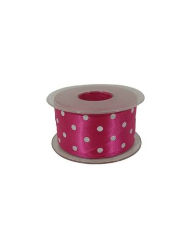 Nastro in Raso Pois 40 mm 20 mt ideale per confezionare bomboniere fai da te