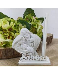 Originali bomboniere Sacra Famiglia Battesimo profumatore
