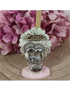 Albero della vita bomboniere sacra famiglia stilizzati Battesimo bimba