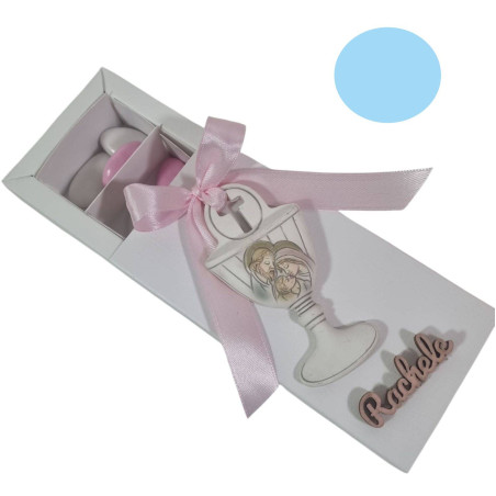 Bomboniere Battesimo economiche con Sacra Famiglia complete