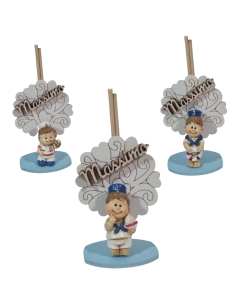 Originale bomboniera Battesimo albero della vita marinaio profumatore