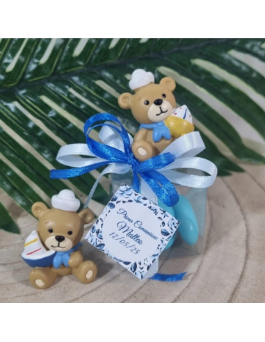 Bomboniere Battesimo orsetto marinaio completi