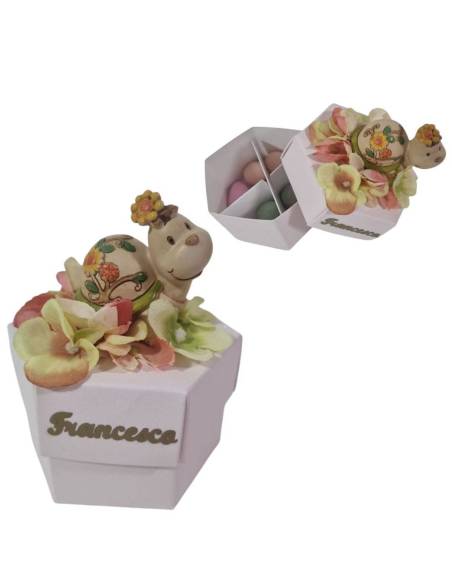 Bomboniere personalizzate per Battesimo o compleanno tartaruga