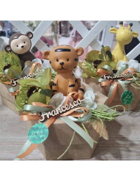 Bomboniere Battesimo Savana