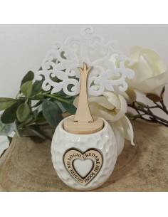 Profumatore ambiente bomboniere albero della vita con frase