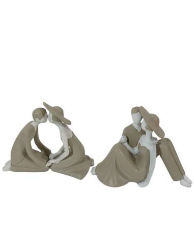 Torta bomboniera Matrimonio statuine sposi innamorati appoggio | Sindy Bomboniere