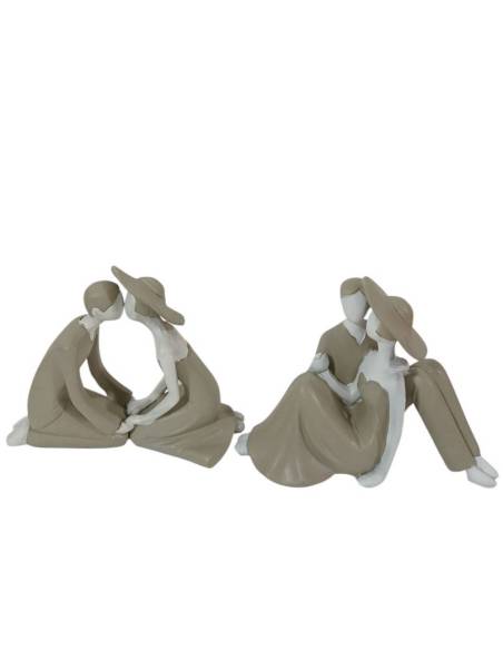 Torta bomboniera Matrimonio statuine sposi innamorati appoggio | Sindy Bomboniere