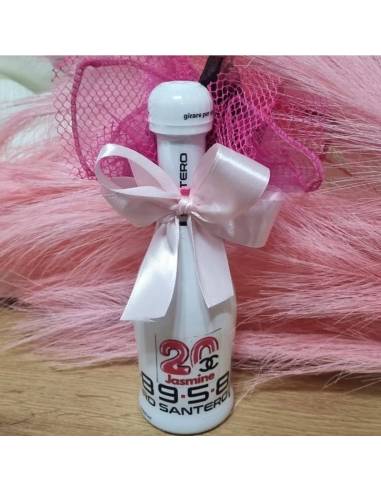 Bottiglie Santero mini bomboniere Compleanno personalizzate