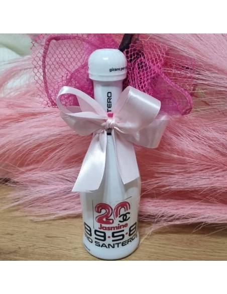 Bottiglie Santero mini bomboniere Compleanno personalizzate