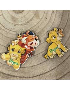 Bomboniere Battesimo Calamite Savana Re Leone Simba personalizzate