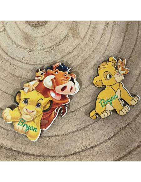 Bomboniere Battesimo Calamite Savana Re Leone Simba personalizzate