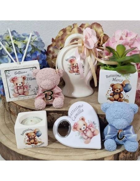 Bomboniere Battesimo personalizzate linea Orsami