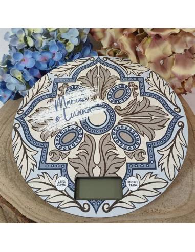 Bomboniere Matrimonio utili bilance personalizzate con nomi