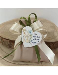 Sacchetti Cresima cuore frase e simboli sacri