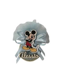 Bomboniere portaconfetti personalizzate Topolino cerchio e tulle