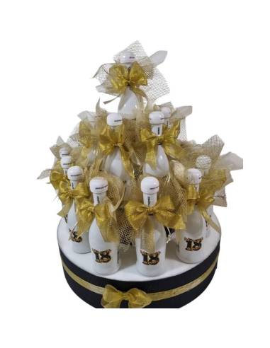 Santero mini spumante bomboniera 18 anni personalizzata