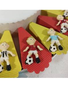 Torta bomboniere tema calcio calamite giocatori squadre del cuore 2