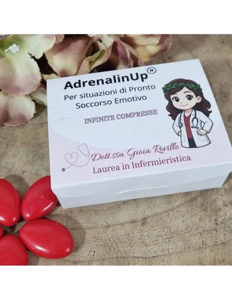 Scatoline portaconfetti Laurea Infermieristica divertenti personalizzate