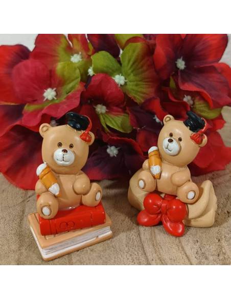 Bomboniere Laurea Fai da te orsetti appoggio laureandi