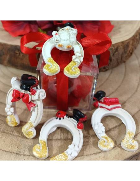 Bomboniere portaconfetti Laurea scatola plexiglass calamite staffa