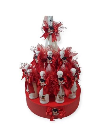 Mini bottiglie santero bomboniere laurea personalizzate