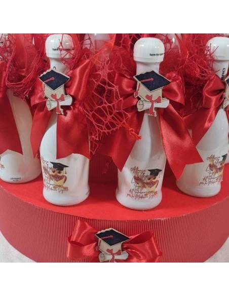 Mini bottiglie santero bomboniere laurea personalizzate| Sindy Bomboniere