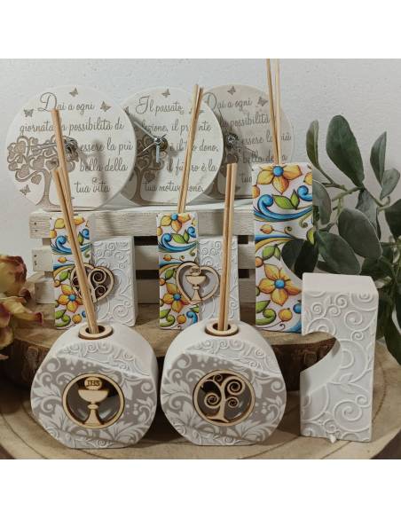 Torta bomboniera oggetti sacri famiglia di nazareth