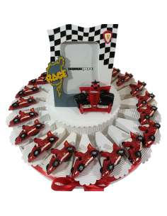 Torta bomboniere calamite auto Ferrari formula 1