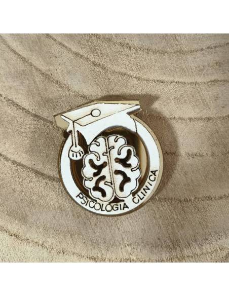 Bomboniere Laurea calamite Psicologia Clinica in legno e plexiglass