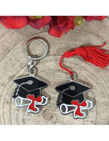 Bomboniere Laurea fai da te tocco nero con pergamena