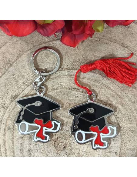 Bomboniere Laurea fai da te tocco nero con pergamena