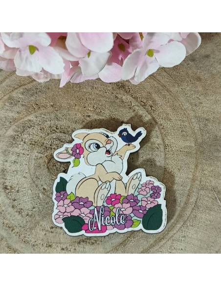 Bomboniere Battesimo bimba Disney coniglietta nome personalizzato