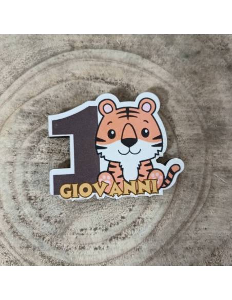 Bomboniere Primo Compleanno calamite animaletti personalizzate | Sindy Bomboniere