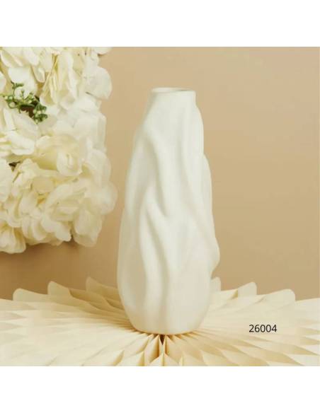Bomboniere Claraluna Matrimonio Vaso in porcellana bianca