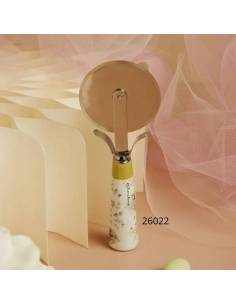 Bomboniere utili Matrimonio Claraluna tagliapizza fantasia floreale