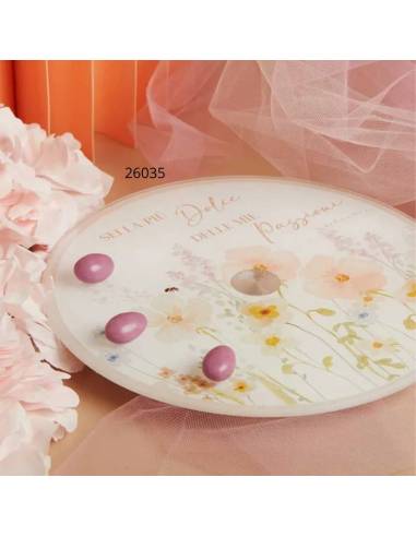 Bomboniere Matrimonio utili Claraluna Vassoio girevole in vetro